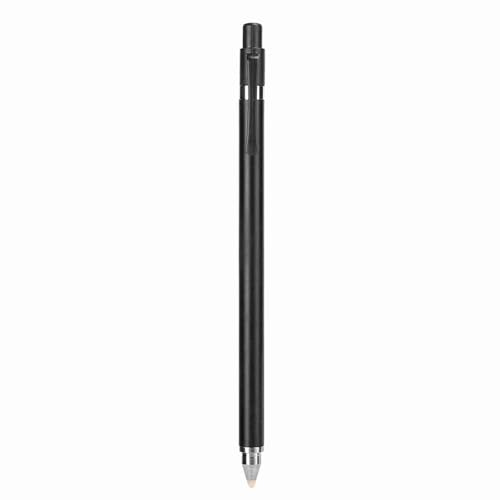 Stylet Universel Non Rechargeable, Outil Tactile Fiable pour écran Tactile, pour Téléphone, Tablette, Appareil Photo, Noir, Blanc, Petite Taille (Noir)