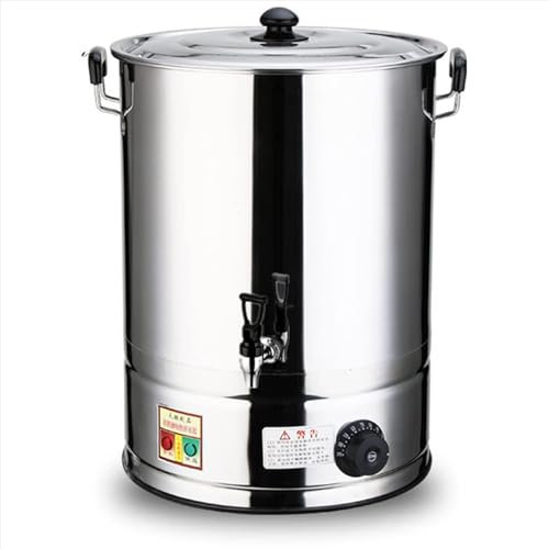 Urna elettrica per ristorazione, Caldaia per Acqua Calda, urna per tè in Acciaio Inossidabile per Produzione Domestica di Birra o per Uso Commerciale (20L)