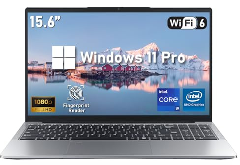 NIAKUN Computer portatile da 15,6 pollici, SSD da 16 GB RAM 1 TB, laptop da gioco, i9-11900H 8C/16T (fino a 4,9 GHz), grafica UHD, display FHD 1920 x 1080 da 15,6 pollici, WiFi 6, BT5.2, tastiera