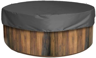 SJASD Regenschutz Pool Rund,Hundepool Abdeckung Faltbarer UV Beständiges,Round Pool Cove mit Kordelzug Wasserdicht und Staubdicht für Kinderpool(Size:82 * 30cm,Color:schwarz)