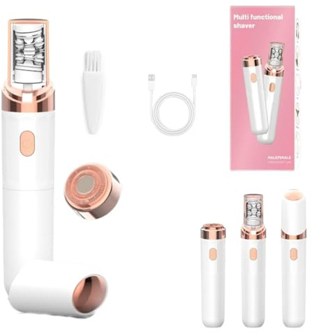 Pluxy Epil Pro 3.0 - Depiladora facial para mujer, depiladora facial 2024, depiladora facial eléctrica 2 en 1 para cara, manos, piernas (carga)