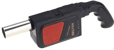 Jooehyer Ventilatore Elettrico Portatile per Barbecue, Soffiatore d'Aria, per Barbecue da All'Aperto, Picnic, Utensili da Cucina per Barbecue, Accessori per Grigliate
