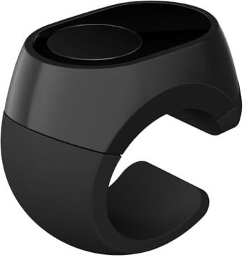 Agwuoetr Smart Fingertip Controller Mice Wireless Bluetooth Mobile Remote Control Ring for Smartphone/PC/BT Keypad/BT Mouse Black