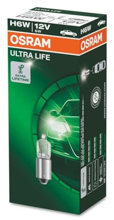 LAMPADA H6W 12V 6W ULTRALIFE BAX9S SFUSA