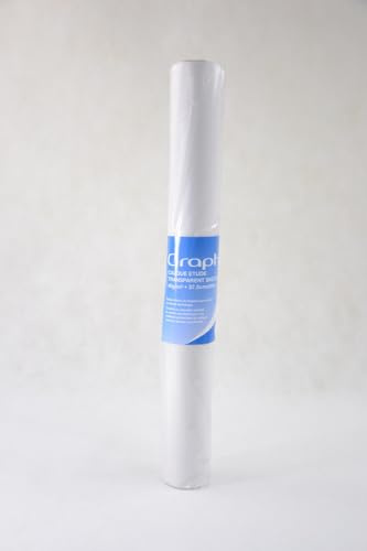 GRAPH’IT Rouleau de calque d’étude transparent pour dessin technique et illustration, 37,5cm x 20m, 40g/m2