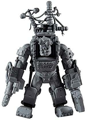 McFarlane Toys, Warhammer 40000 Big Mek Mega Figure avec 22 pièces Mobiles, Figurine de Collection Warhammer Non Peinte avec Base de Support de collectionneur, personnalisez Votre Figurine - À partir