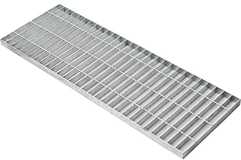 Fadiadem Verzinkter Stahlgitter-Abflusssieb-Platten-Gitter-Regenwasser-Gitter, Bodenablauf-Kanalgitter, Rechteckige Kanalabdeckungsgitter für den Außenbereich, Garagenkanal-Entwässerungsabdeckung