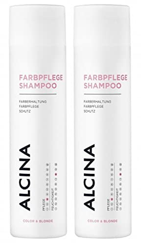 2er Feuchtigkeits Farbpflege Shampoo Alcina 250 ml