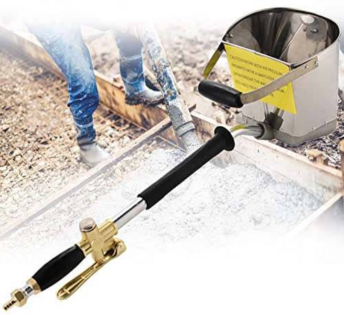 Cement Mortar Spray Gun,Stucco Sprayer Hopper Gun 4 Jet Hopper Plaster Concrete Cement Spray Gun for Walls And Ceilings Painting