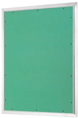 Revisionsklappe Trockenbau 600 x 800 mm – Revisionstür - Wartungsklappe mit 12,5 mm imprägnierter GK-Einlage und Druckverschluss – aus korrosionsbeständigem Aluminium – befliesbar – MW multi werkzeug