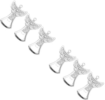 Cabilock 6stücke Teiliges Silberne Design Flaschenöffner Für Babyparty Souvenirs Handlicher Flaschenöffner Für Zuhause Partys Und Bars Tragbar Und Praktisch