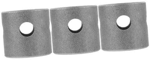 MUCKLILY 3pcs Trailer Jack Bushing Chain Connector Carabiner Large Rv Accessories for Trailer Lift Jack Weld d Bottle Jack Leveling Tow Hitch Tractor Car Jack Hydraulic Black Carbon Steel