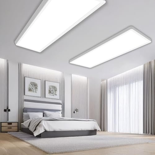 Maxkomfort LED Deckenleuchte ultra flach – 23W, 3600lm, 4000K – Helle & energiesparende Deckenlampe für Wohnzimmer, Küche & Schlafzimmer