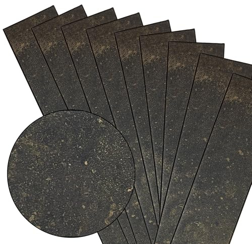 20 m² / 120 pièces - Panneaux de plafond - Panneaux de plafond - Revêtement de plafond, Aspect béton - Betonlook Noir-Or - Oxydation, Polystyrol - XPS - Imitation - Panneaux muraux - Styropor