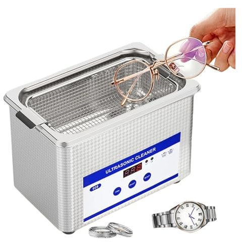 Nettoyeur à ultrasons for Lunettes, Machine de Nettoyage à ultrasons Haute fréquence 40KH for Lunettes, Machine à Laver Les Bijoux