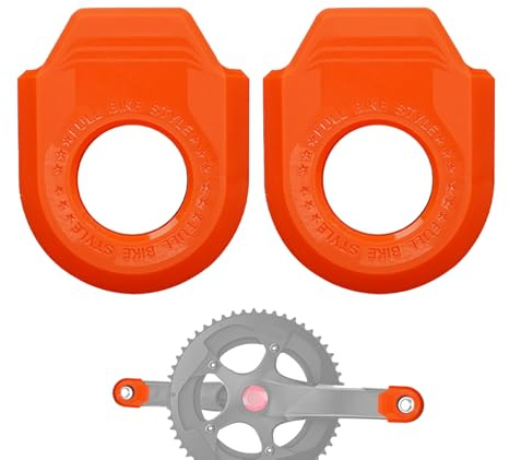 Bottes de manivelle de vélo | Bottes élastiques anti-collision, manchon de manivelle de vélo, pour montagne, route, ville, cyclisme en plein air, vélo, sentier, trajet