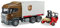Bruder Scania R Series UPS Logistics Truck with Forklift and Pallets