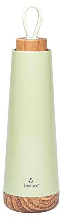 Chic Mic Unisex – Erwachsene Bioloco Loop Isolierflasche, Hellgrün, 7.5 cm x 28 EU