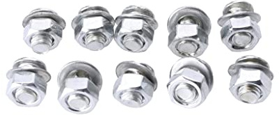 ESden 10pcs Brake Cable Adjuster Clamp Lock Screw Bolt Bicycle Moped Mountain Bike