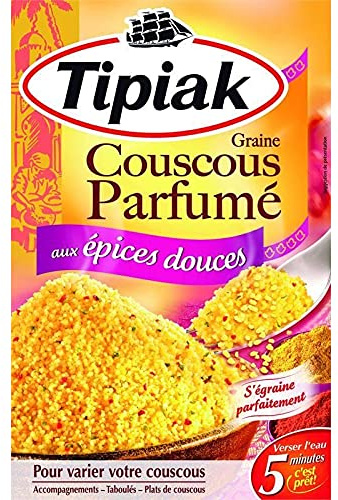 TIPIAK - Couscous Aux Épices Douces 500G - Lot De 4 - Offre Special