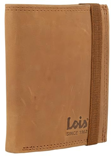Cartera de Piel para hombre - Cartera hombre Piel con Monedero Interior y T