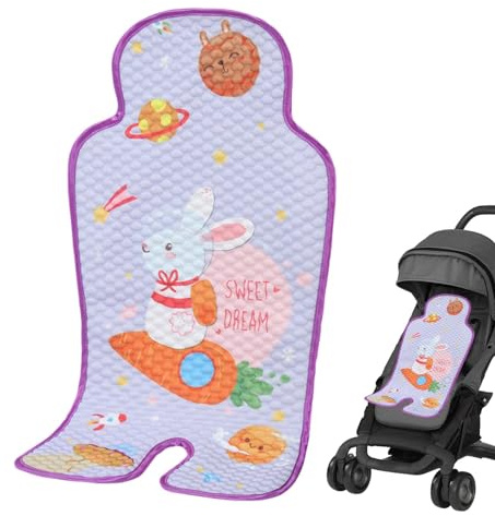 Atmungsaktive Sommer Sitzeinlage, Sitzauflage für Kinderwagen und Kindersitz, Kühlt und schützt den Sitzbezug vor Flecken