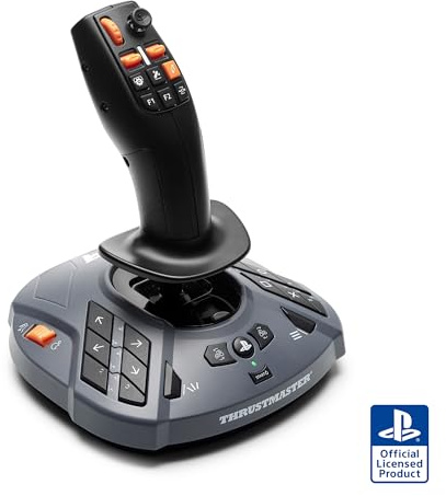 Thrustmaster SimTask FarmStick Joystick for Farming Simulator 25, PS5, PS4 and PC – Multifunctional Farming Simulator Controller with 3-Axis Precision