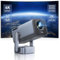 Mini Beamer Native 1080P Beamer 4K - 【Elektrischer Fokus & Auto Vertikale Trapezkorrektur & 270°drehbar】 TOPTRO WiFi Bluetooth Beamer Klein Outdoor Projektor für Handy, X8 Beamer 4K Heimkino