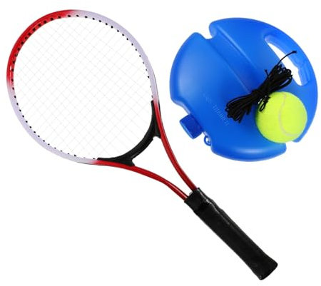 KITANDOVE 1satz Tennis Trainer Mit Rebound Ball Übungsset Für Junge Mädchen Und Anfänger Für Individuelles Training Und Verbesserung Schlagtechnik