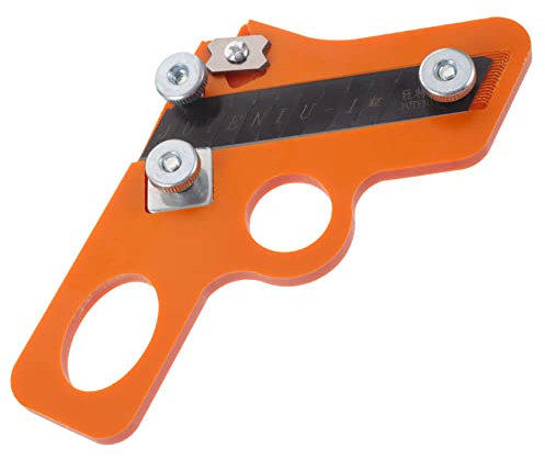 VILLCASE Handhobel Für Holzbearbeitung Blockhobel Zum Glätten Von Oberflächen Kleiner Handhobel Zum Anfasen Klingenskalierung Verstellbares Design Ohne Werkzeug