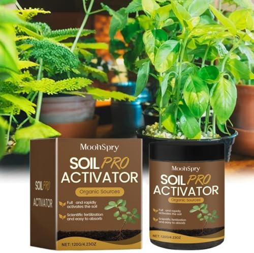 Attivatore del suolo, attivatore organico del suolo e fertilizzante per piante, attivatore di fertilizzanti per fiori per piante, modificanti del suolo, fertilizzante per piante da appartamento per