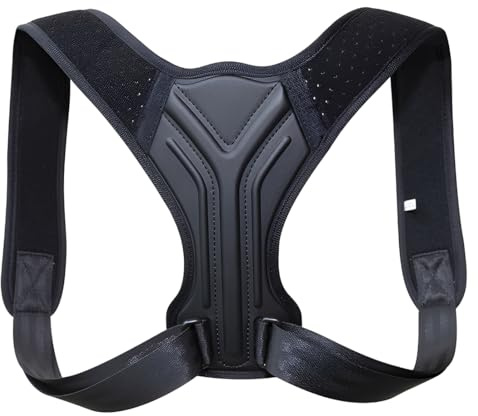 GXGM 1 Pezzi correttore posturale spalle schiena, supporto schiena postura, fascia schiena dritta, per la parte superiore della schiena, sostiene la clavicola e allevia i dolori al collo