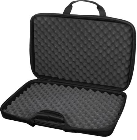 Allayu Borsa da viaggio antiurto per attrezzatura DJ, custodia impermeabile in EVA per proteggere i controller durante concerti e tournée, custodia rigida in EVA per controller DJ, spugna