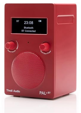 Tivoli Audio PAL+ BT (Gen 3) Radio FM Bluetooth Portatile/USB-C (Rosso)