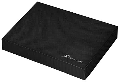 ProsourceFit Unisex – Erwachsene Trainings-Balance-Pads, Black-L-(15.5 x 12.75), Einheitsgröße