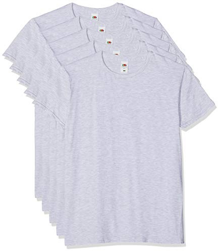 Fruit of the Loom Men's T-Shirt Iconic Tee, Lightweight Ringspun Tee, 5 Pack