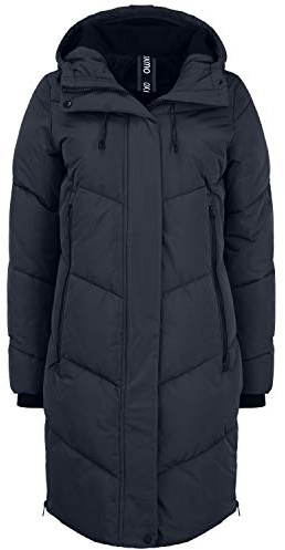 OXMO OXJuna Damen Winterparka Parka, L, Black (194007)