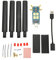 Tarjeta de expansión DONGLE 5G, tarjeta USB3.1 a M.2 Key B 4 antenas tarjeta WiFi DONGLE 5G para Internet portátil con módulo 5G