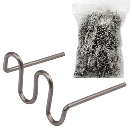 WJnflQN Tige de réparation de pare-chocs | 1 000 tiges de soudage de réparation, électrodes de soudage de 0,8 mm, pour réparation de clou, agrafeuse à chaud, outil de réparation pour voitures, SUV,