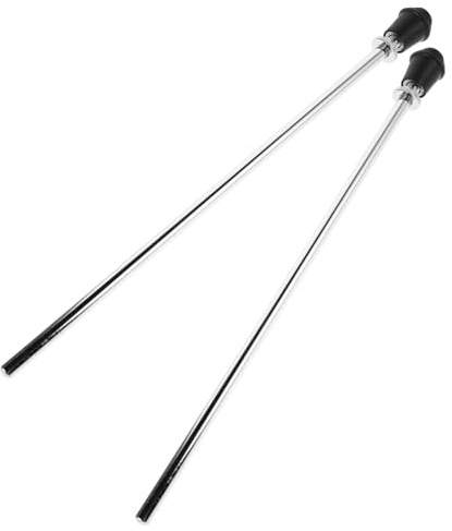 HEMOTON 2stücke Doppelhalterung Schlagzeugständer Bodentrommelbeinhalterung Mit Höhenverstellbaren Metallbeinen Für Bassdrums Klavierklemmen Und Trommelhalterung Einfache Montage Und Kompa