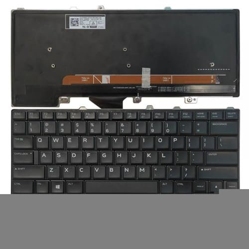 Backlit Keyboard Compatible With 15 R3 15 R4 13 R3 Laptop Model 0D69R2 PK1326S1C02 Compatible Replacement