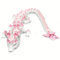 Dragon Articulé Sakura Imprimé en 3D Décoration Fidget Toy Dragon Figurine Mobile Jouet pour Cadeaux Adultes Enfants Unique Décoration d'Intérieur Maison Chambre Salon Enfant