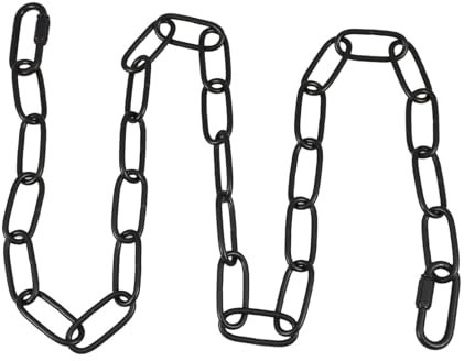 Veemoon Lampenkette Aus Eisen Für Dekorative Beleuchtung Robuste Hängelampen-kette Mit Schloss Verlängerungskette Für Deckenleuchten Und Kronleuchter Gliederkette Für Wandlampen