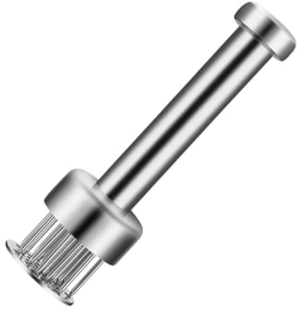 MOLUCKFU Stainless Steel Meat Tenderizer Needle Tool for Juicy Tender Steak Pork Chicken Food-Safe Meat Loosening Machine Reduces Cooking Dishwasher Safe Household Kitchen Pounding Device