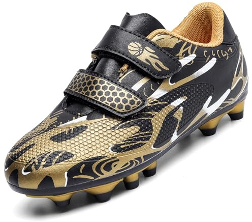 Unitysow Zapatos de Fútbol Niño Calzado Profesional Entrenamiento Deporte Zapatillas de Fútbol Tacos de Fútbol Botas de Futbol Niños