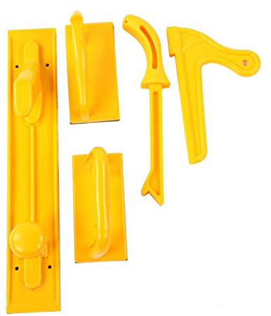 Akozon 5 Pezzi di Sicurezza Push Block Stick Set Accessori per seghe Tavolo Router per la Lavorazione del Legno Strumenti Tavolo Utilizzare su seghe Tavolo Jointers Seghe a Nastro Accessorio