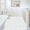 Peel and Stick Floor Tiles Vinyl Flooring Self Adhesive Floor Tile Waterproof for Bathroom Kitchen Living Room Grey White Pattern 20x20 cm 10 pcs