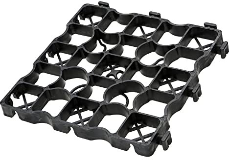 EcoGrid Plastic Gravel Grids E30 Ideal For Shed/Greenhouse Bases, Garden Path Ground Reinforcement Gravel Stabilisation Grass Protection Paver Mats (5 Square Metres)