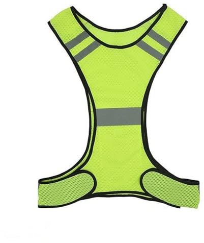 lohill Reflektierende Weste, Hohe Sichtbarkeit, Reflektoren für Laufen, Radfahren und Joggen, Laufweste, Atmungsaktiv, Leicht, Warnweste, Running Vest, Warnweste Fahrrad, Fahrradweste, Warnwesten