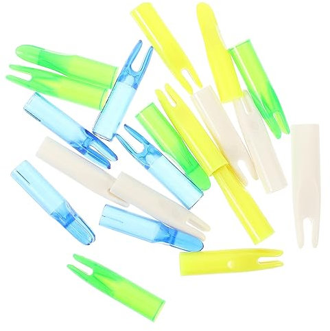 HANABASS 20stücke Pfeilnocken Ersatznocken Schutzhülle Für Bogenschießen Jagdpfeilnocken Outdoor-bogennocke Pfeilzubehör